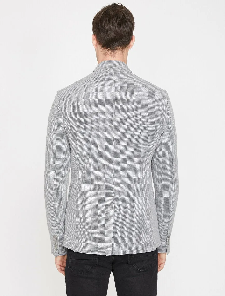 17523 Anthracite Pocket Detailed Blazer