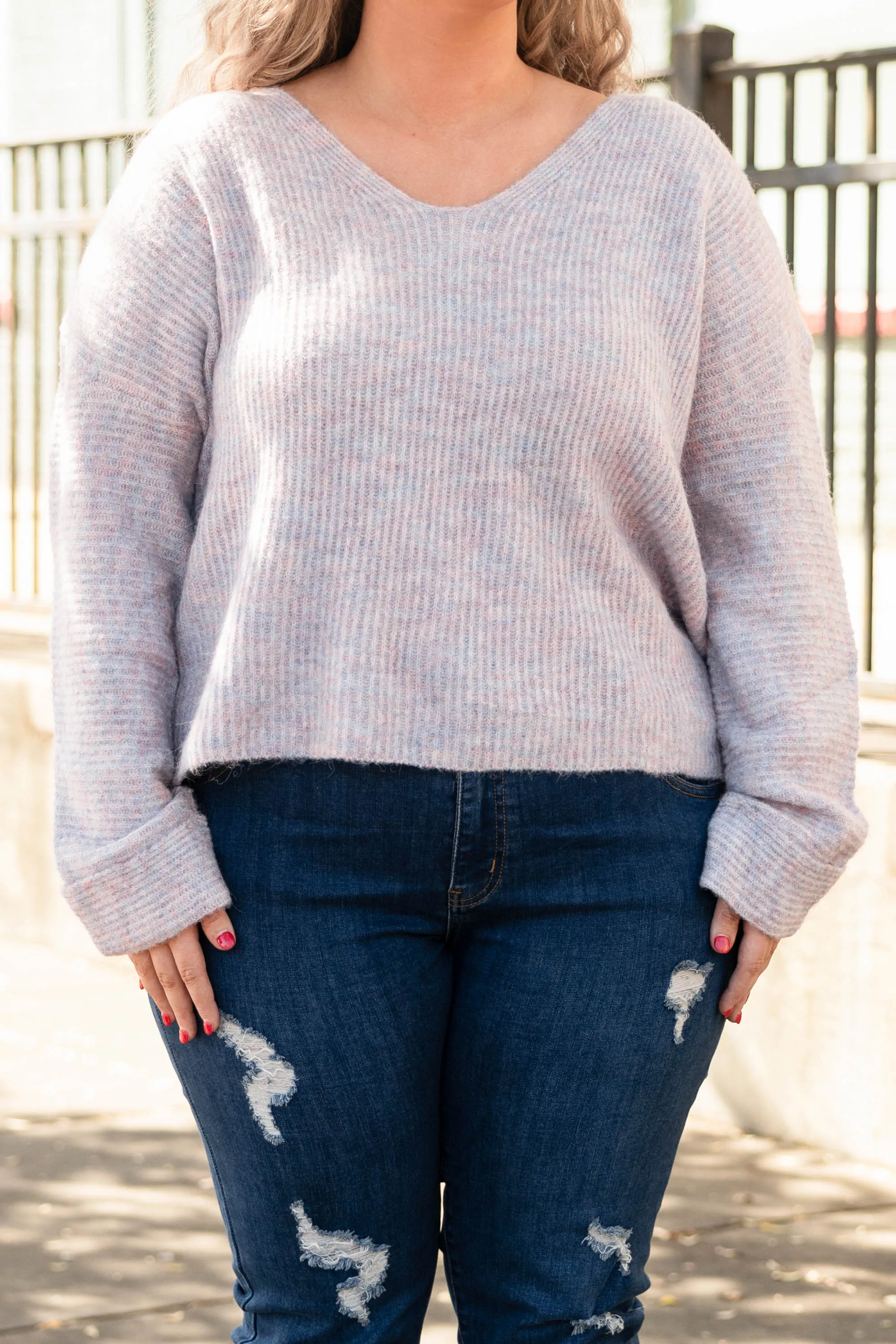 Always Better With You Sweater, Pink