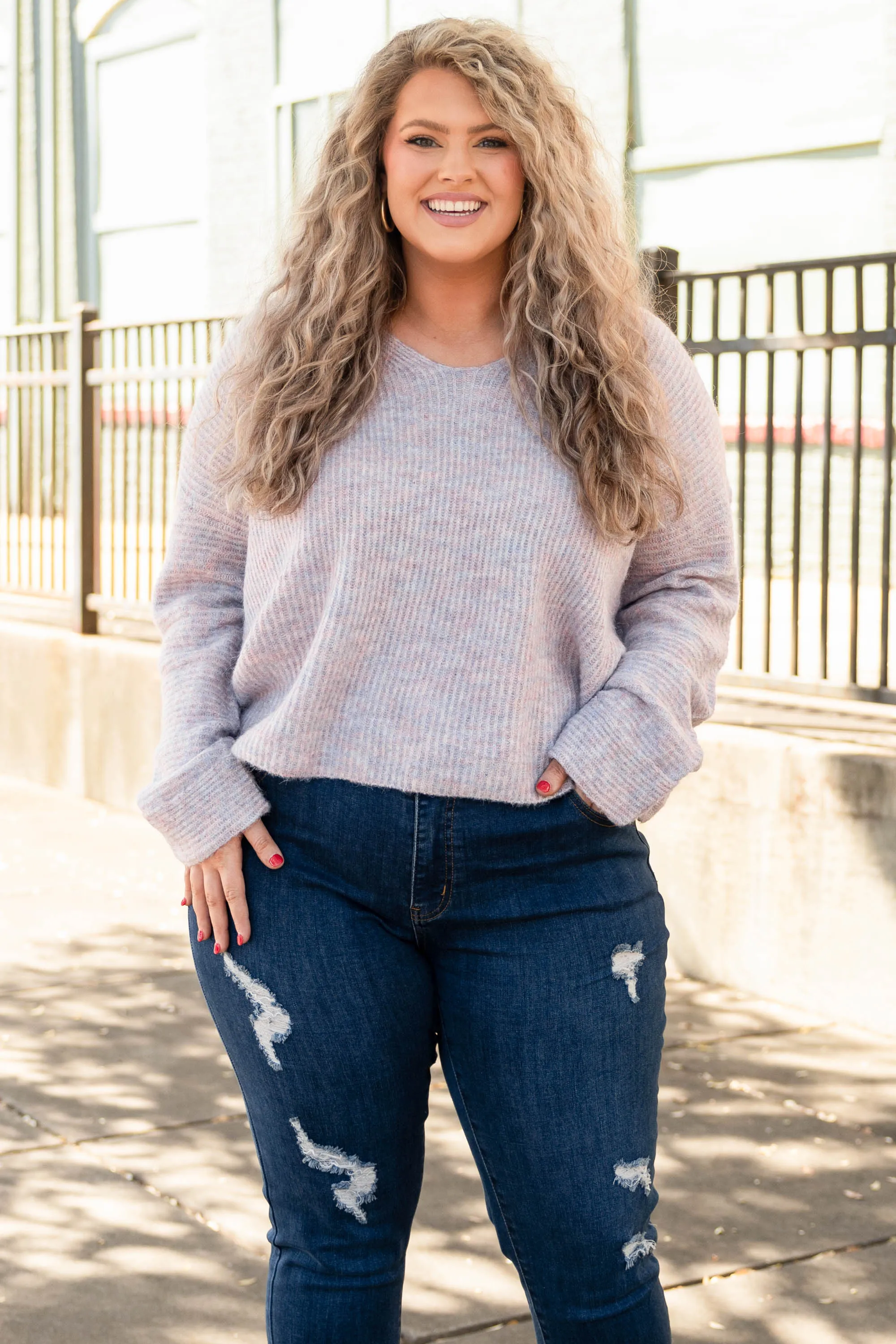 Always Better With You Sweater, Pink