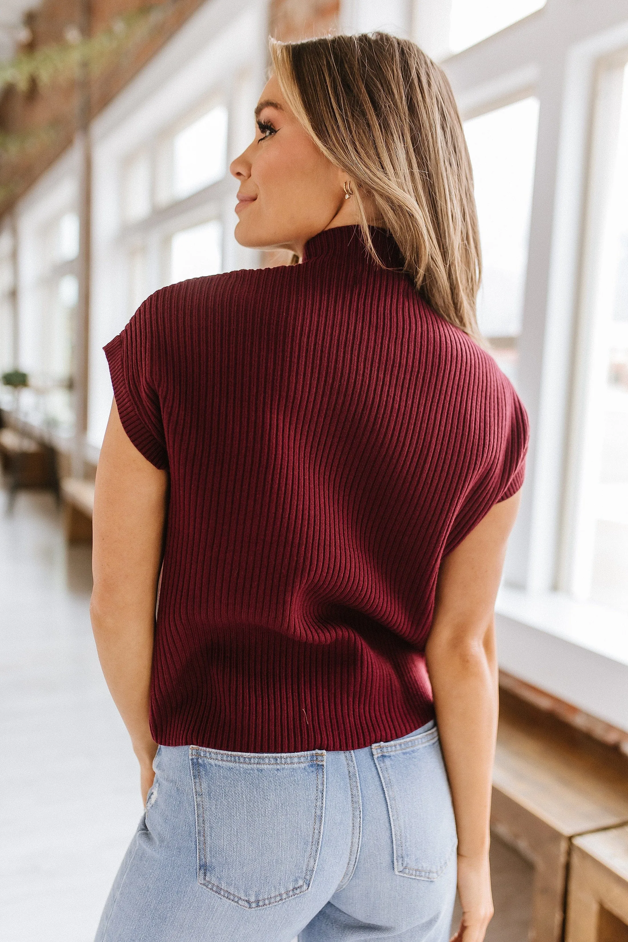 Apollo Knit Short Sleeve Sweater | DROPSHIP