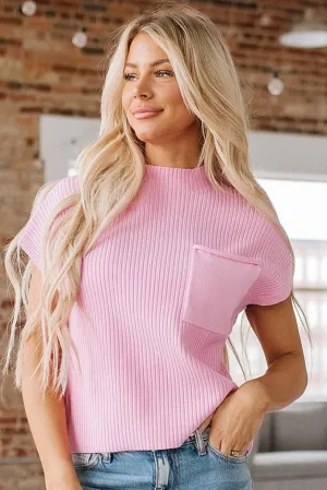 Apollo Knit Short Sleeve Sweater