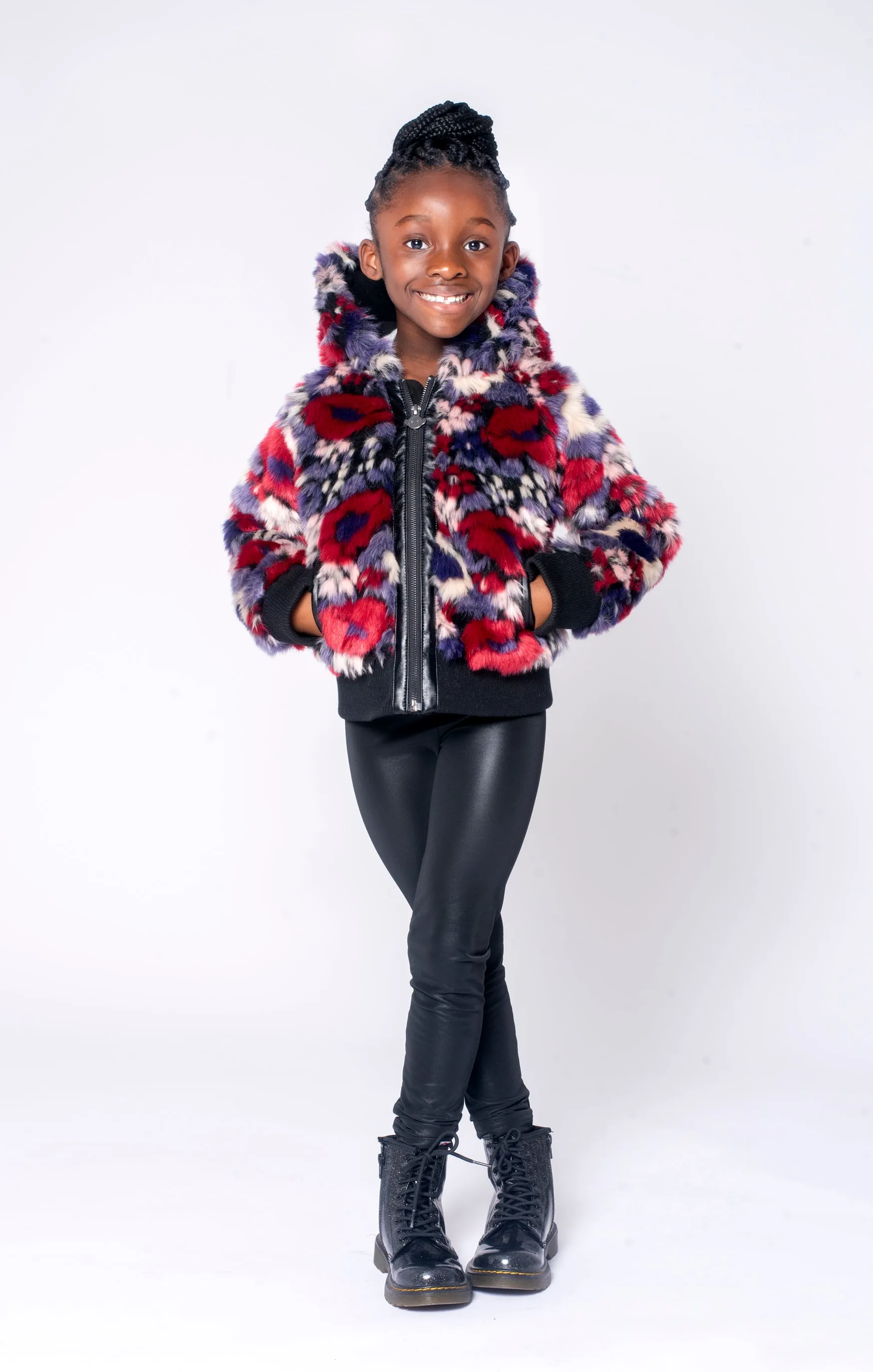 APP Luna Hoodie Winter Floral Coat