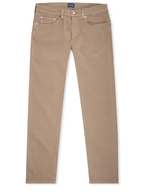 Arley Regular Fit Desert Jeans Desert Brown