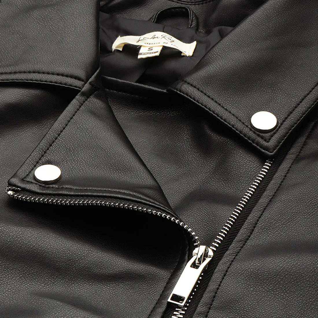 Belted Biker Jacket