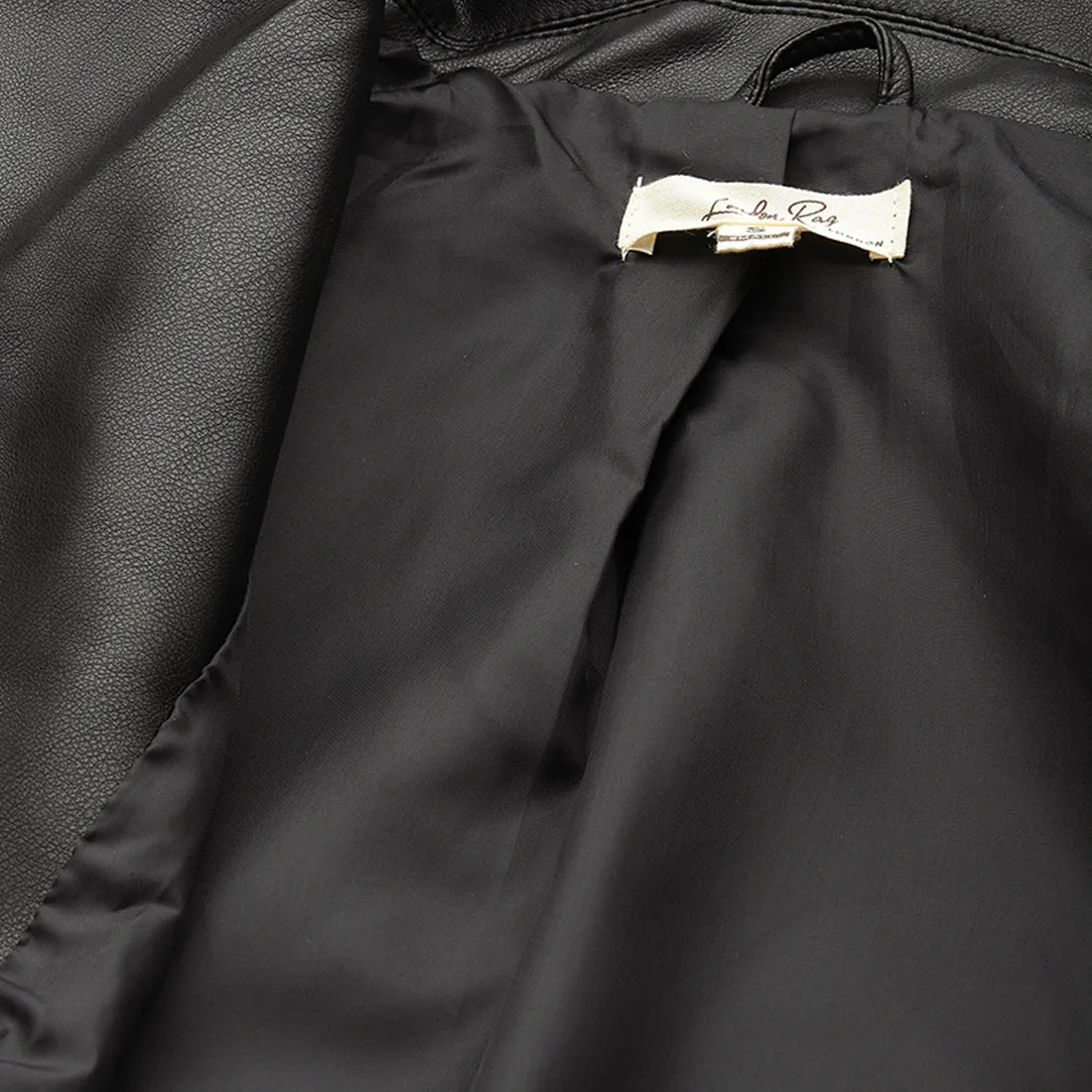 Belted Biker Jacket