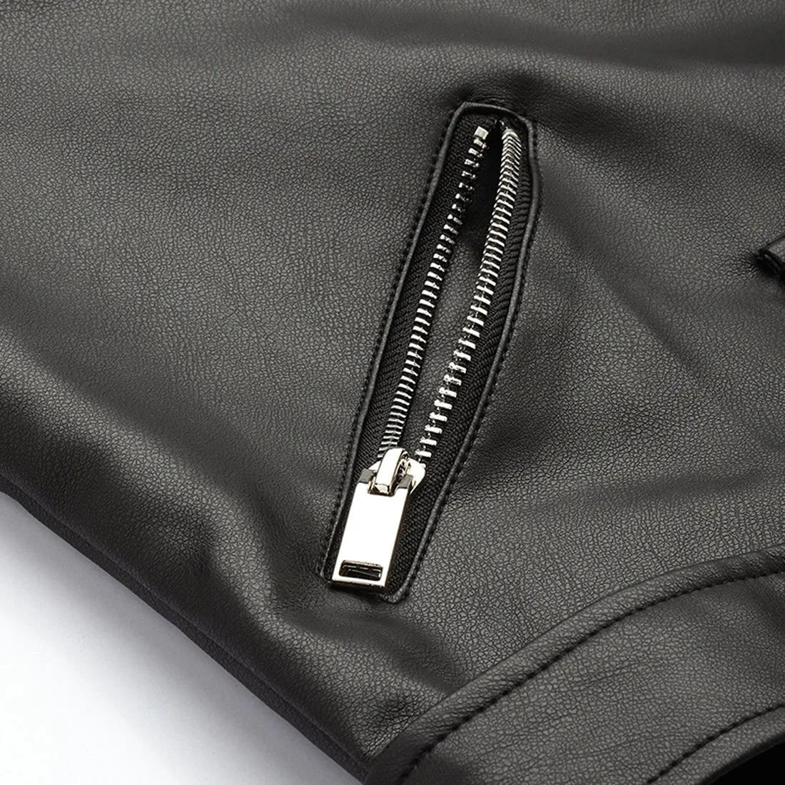 Belted Biker Jacket