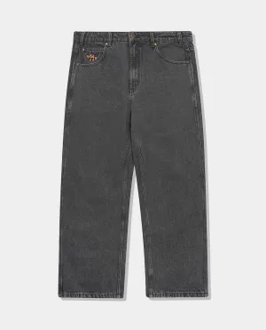 Butter Goods - Pooch Relaxed Denim Jeans - Washed Grey