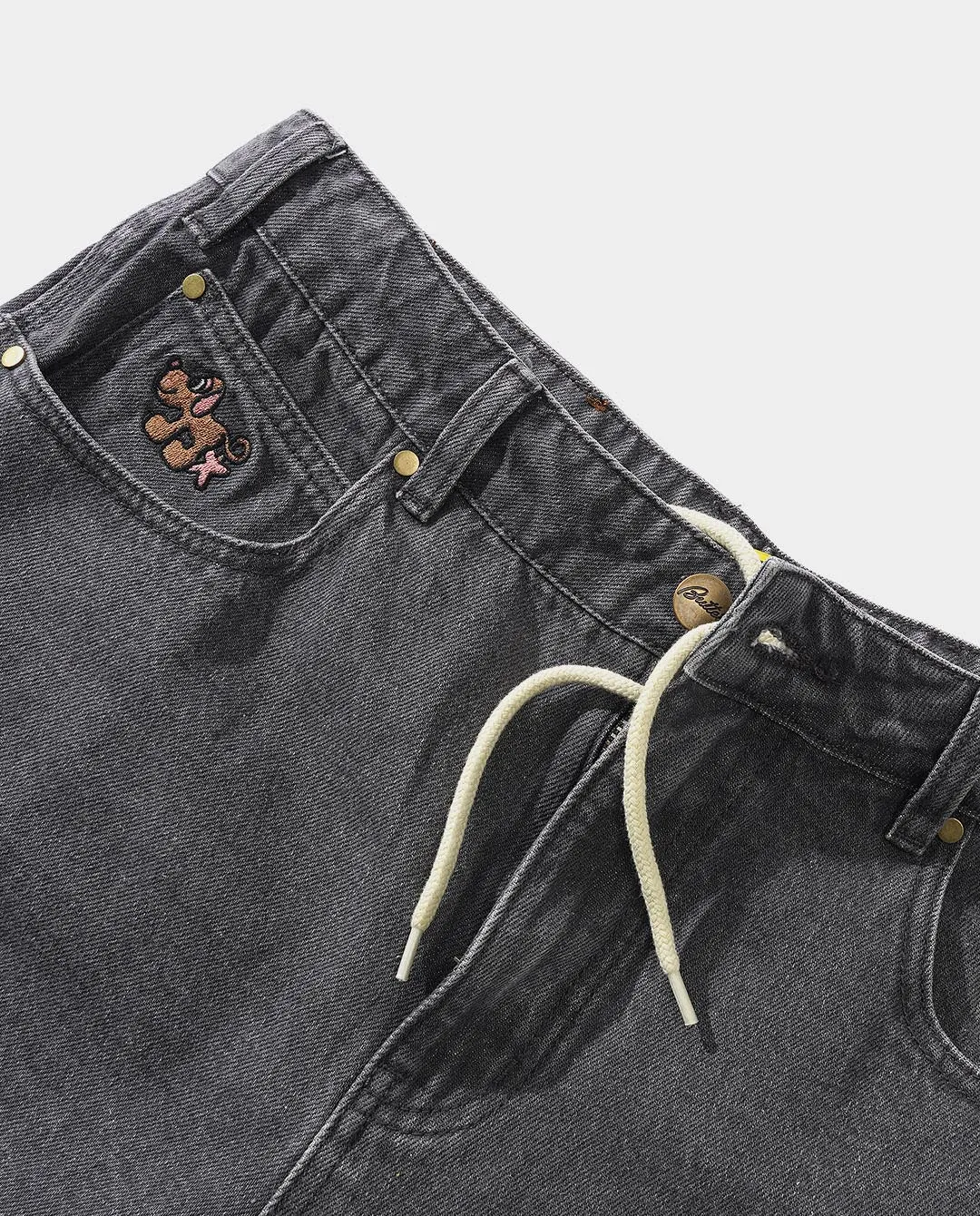 Butter Goods - Pooch Relaxed Denim Jeans - Washed Grey