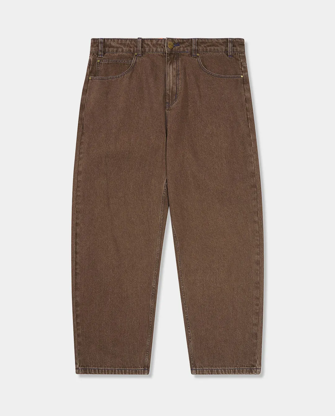 Butter Goods - Warped Denim Jeans - Washed Brown
