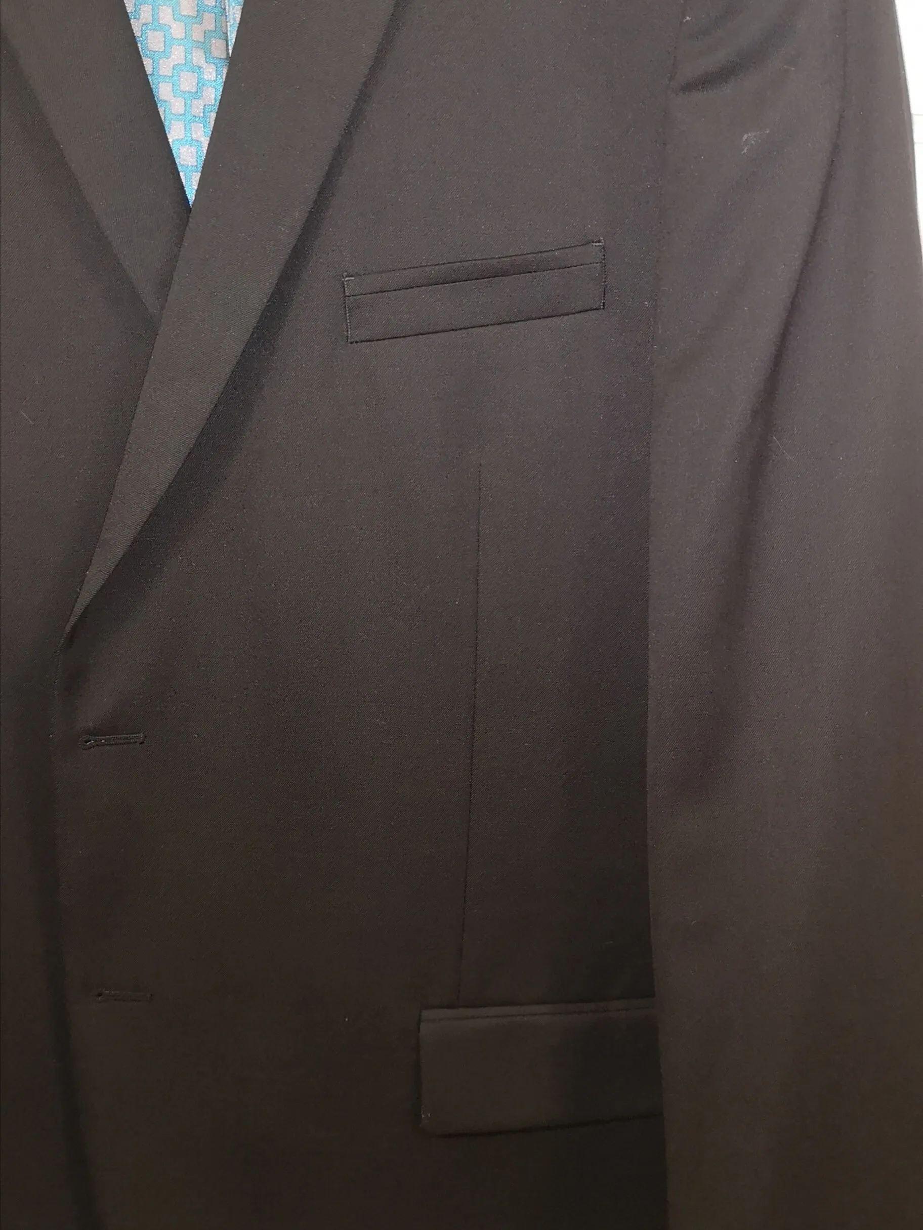 Cadenza by Alexandra Black Classic Slim Fit Jacket Size 44