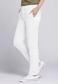 Captain Chino Pant - White