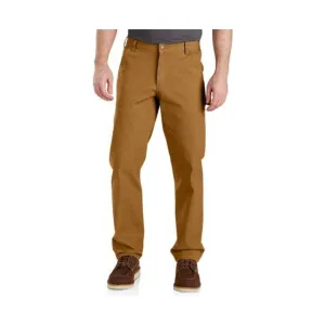 Carhartt Men's Rugged Flex® Relaxed Fit Duck Dungaree - Carhartt Brown
