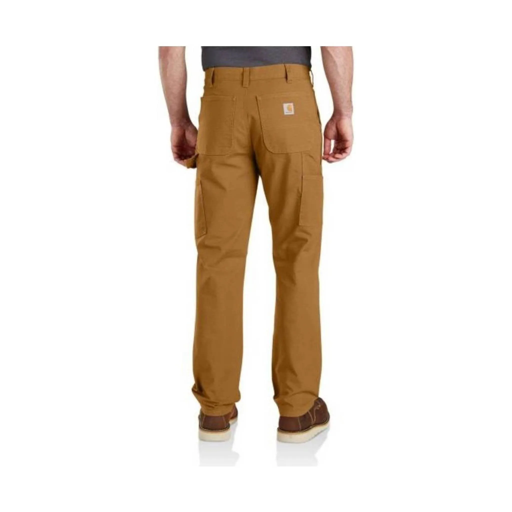 Carhartt Men's Rugged Flex® Relaxed Fit Duck Dungaree - Carhartt Brown