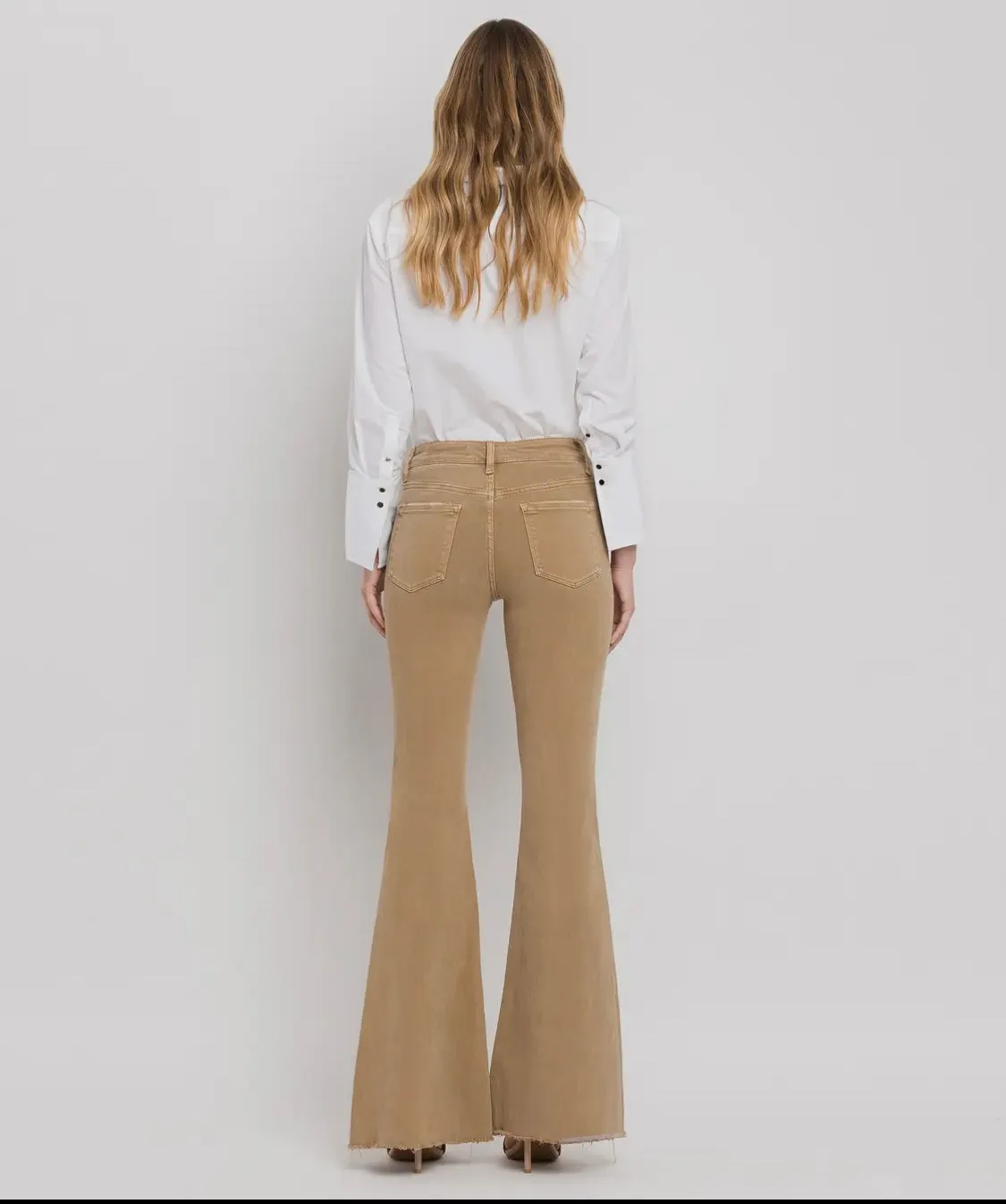 Conquer High Rise Flare Jean