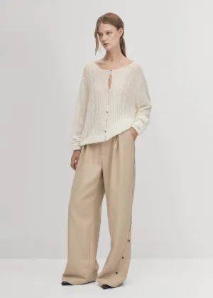 Corden Cream Cardigan