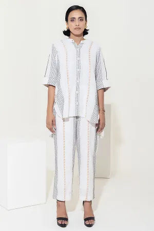 Cotton Ivory Button Down Shirt