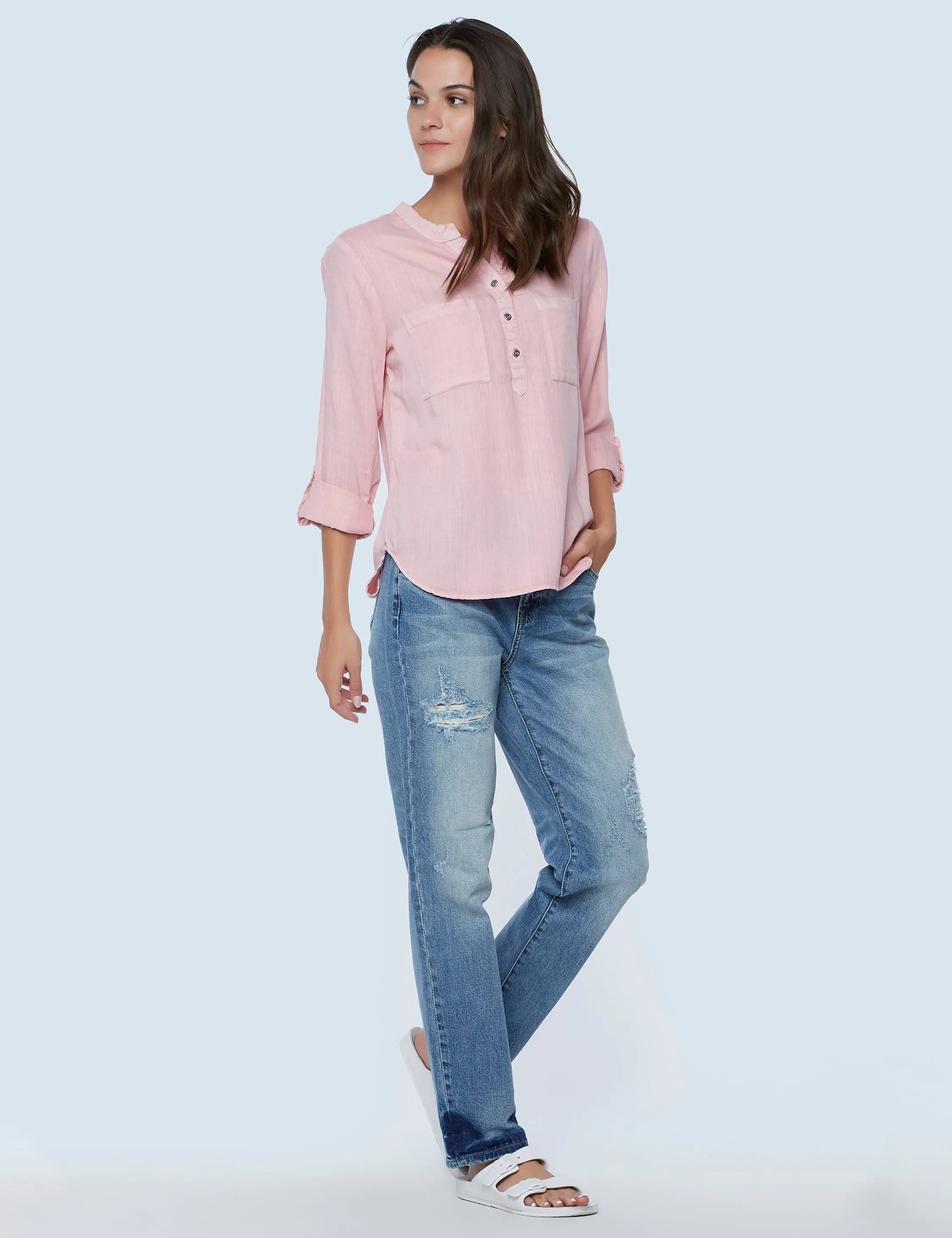Effortless Popover Shirt