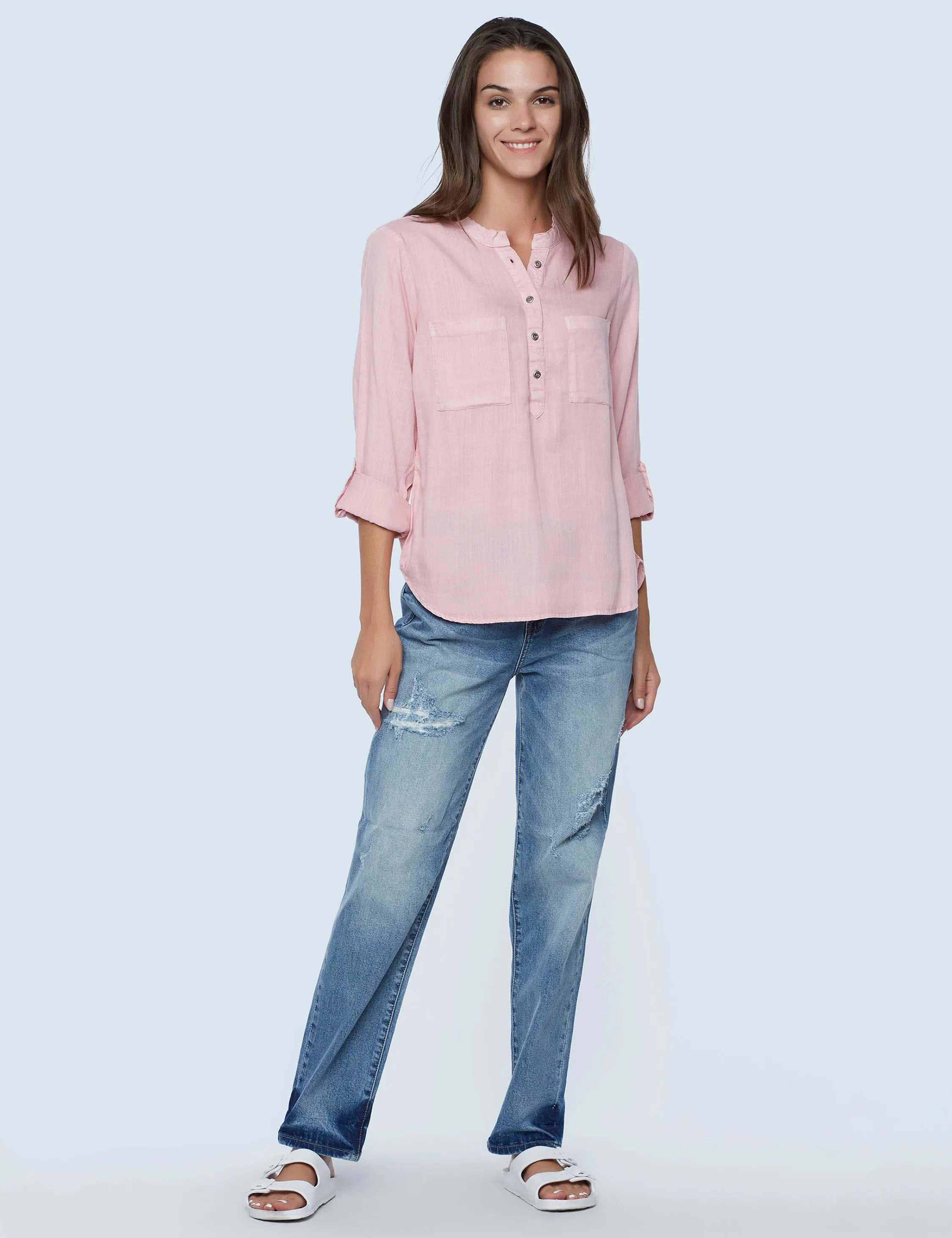 Effortless Popover Shirt