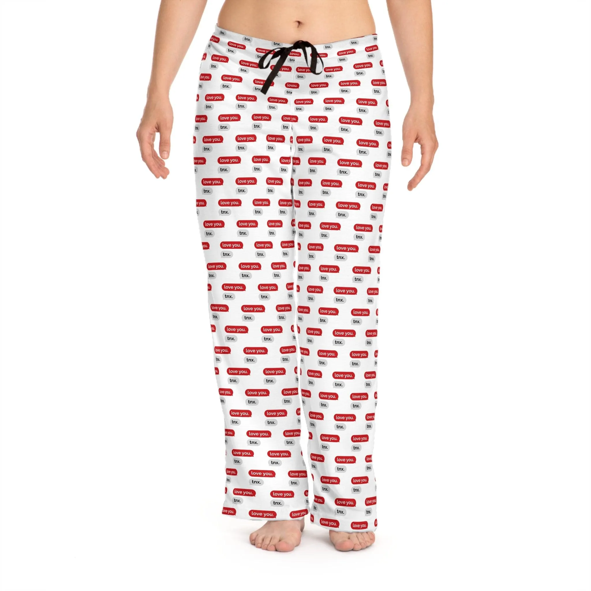 Elegant Luxe Women's Loungewear Pajama Pants - Lavish Romance Collection