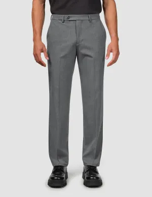 Essential Suit Pants Relaxed Fit Dark Grey Melange