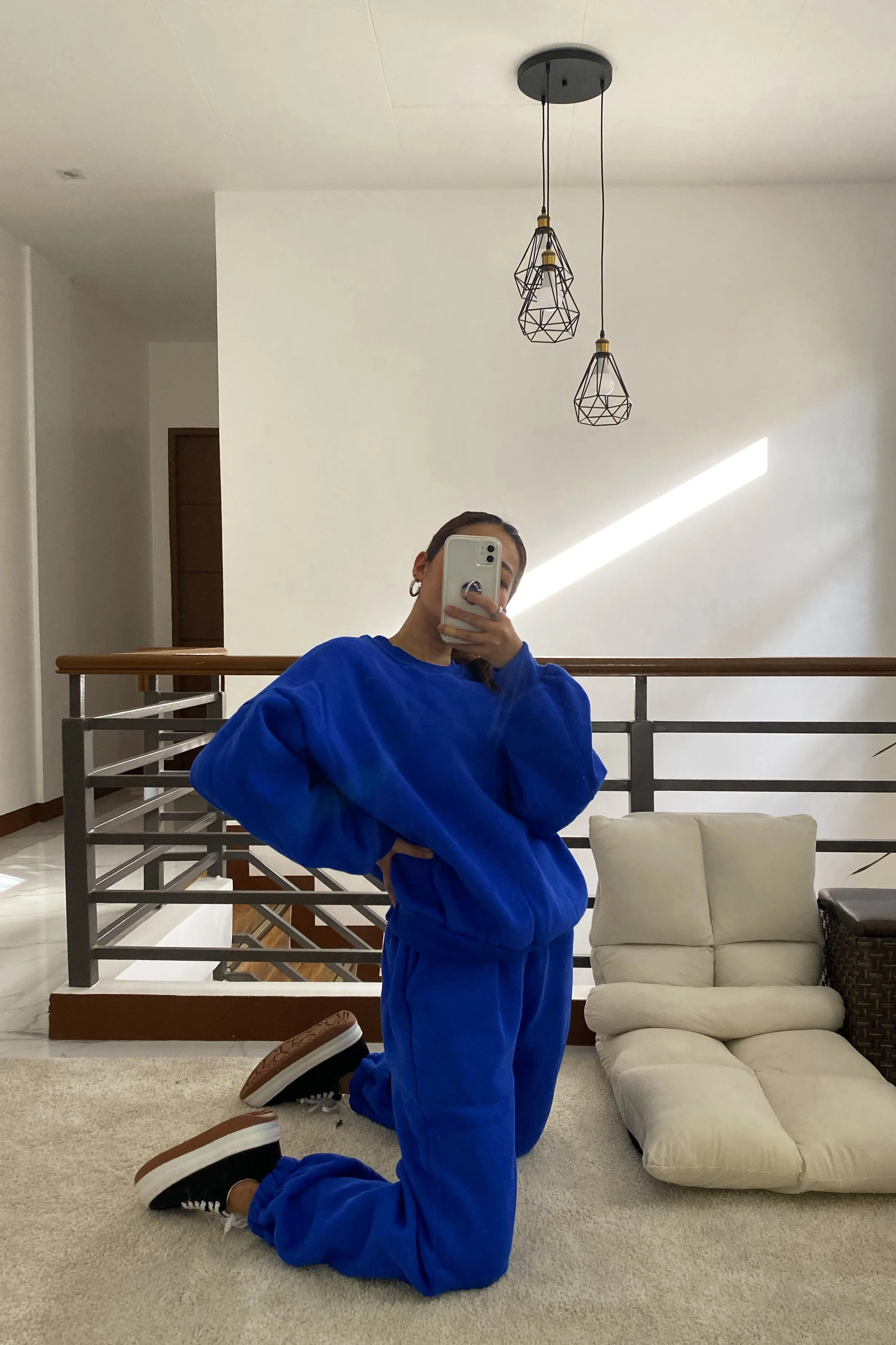 [EVERYDAY] Day Tripper Lounge Sweatshirt - Cobalt Blue