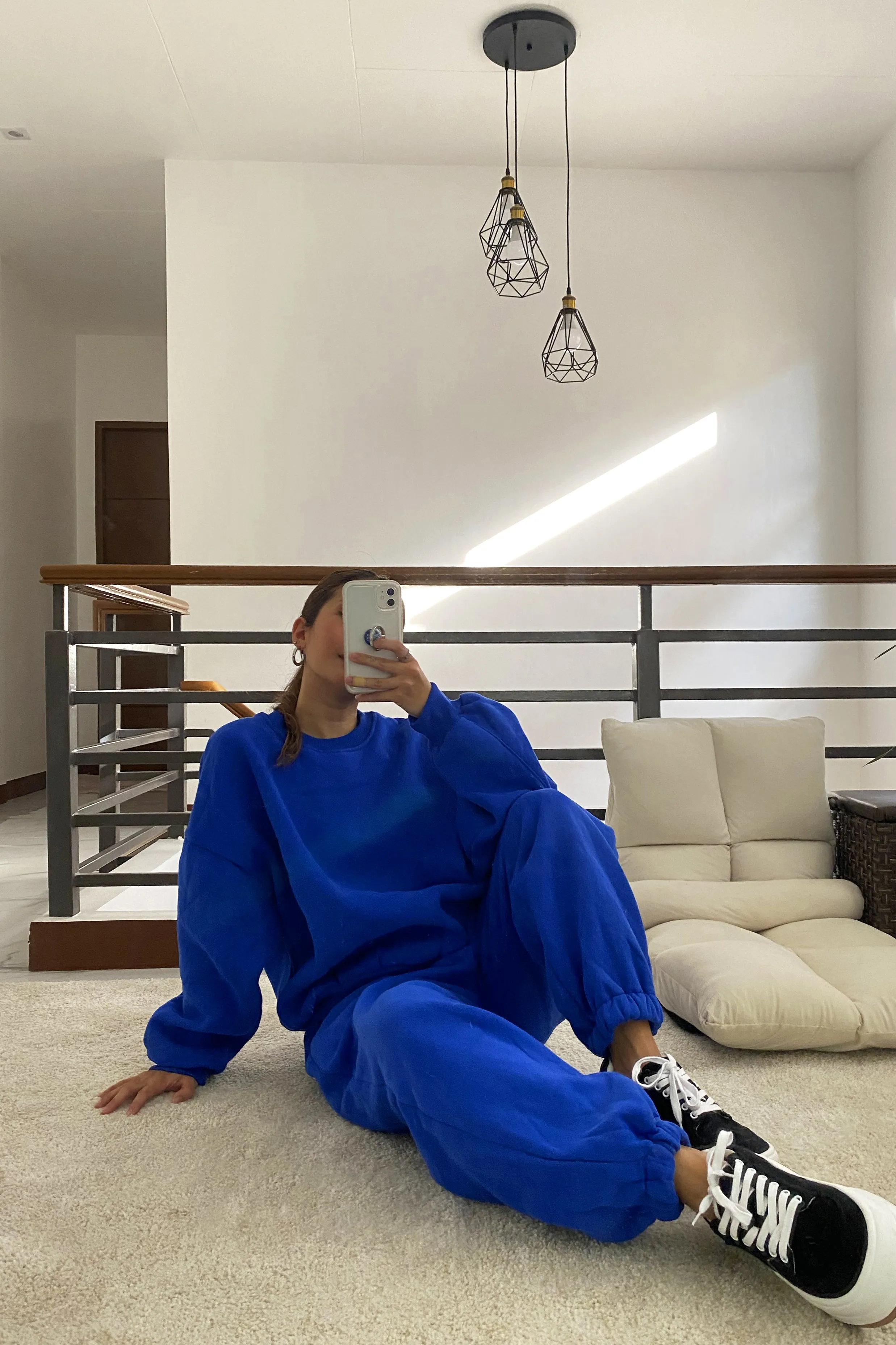 [EVERYDAY] Day Tripper Lounge Sweatshirt - Cobalt Blue