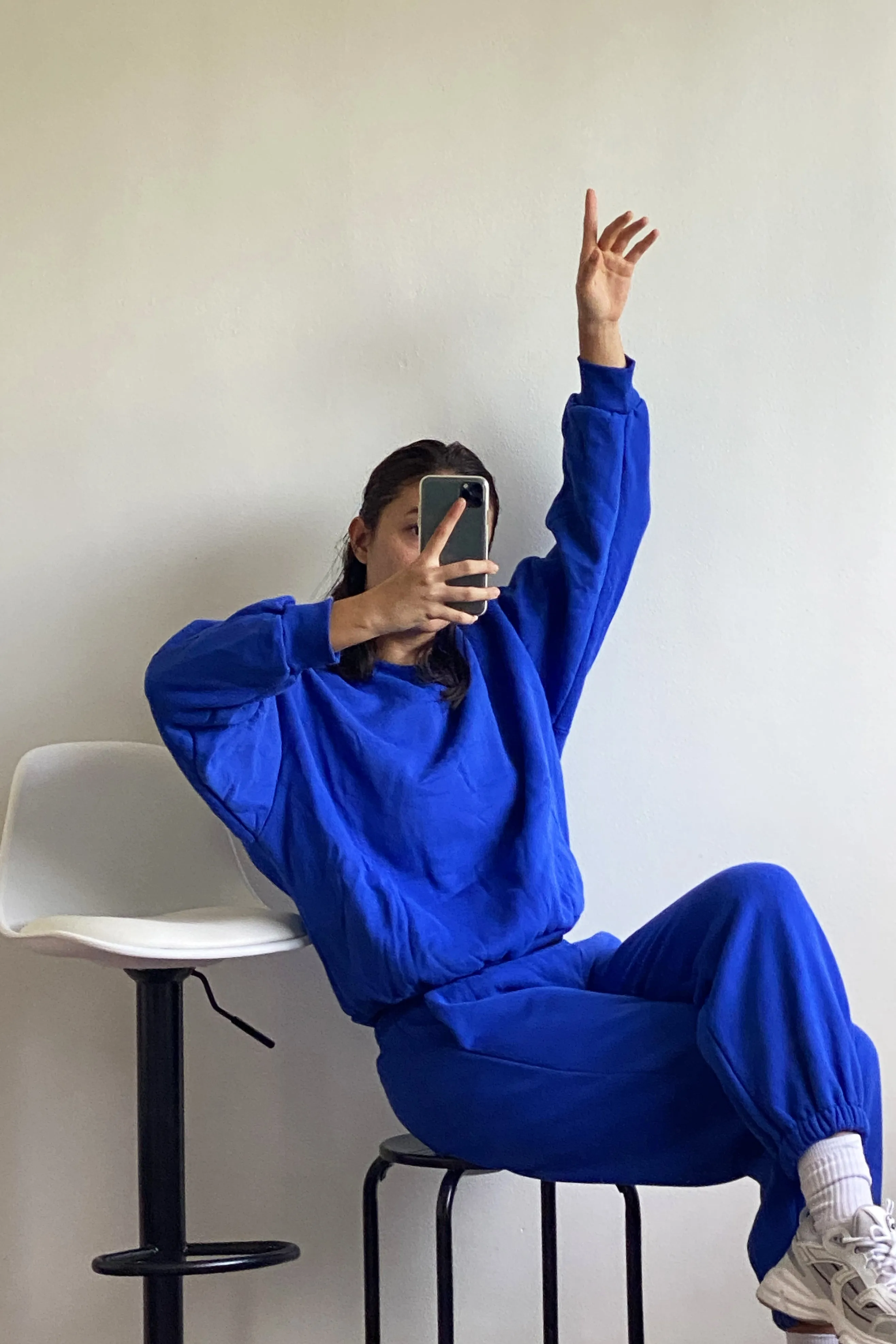 [EVERYDAY] Day Tripper Lounge Sweatshirt - Cobalt Blue