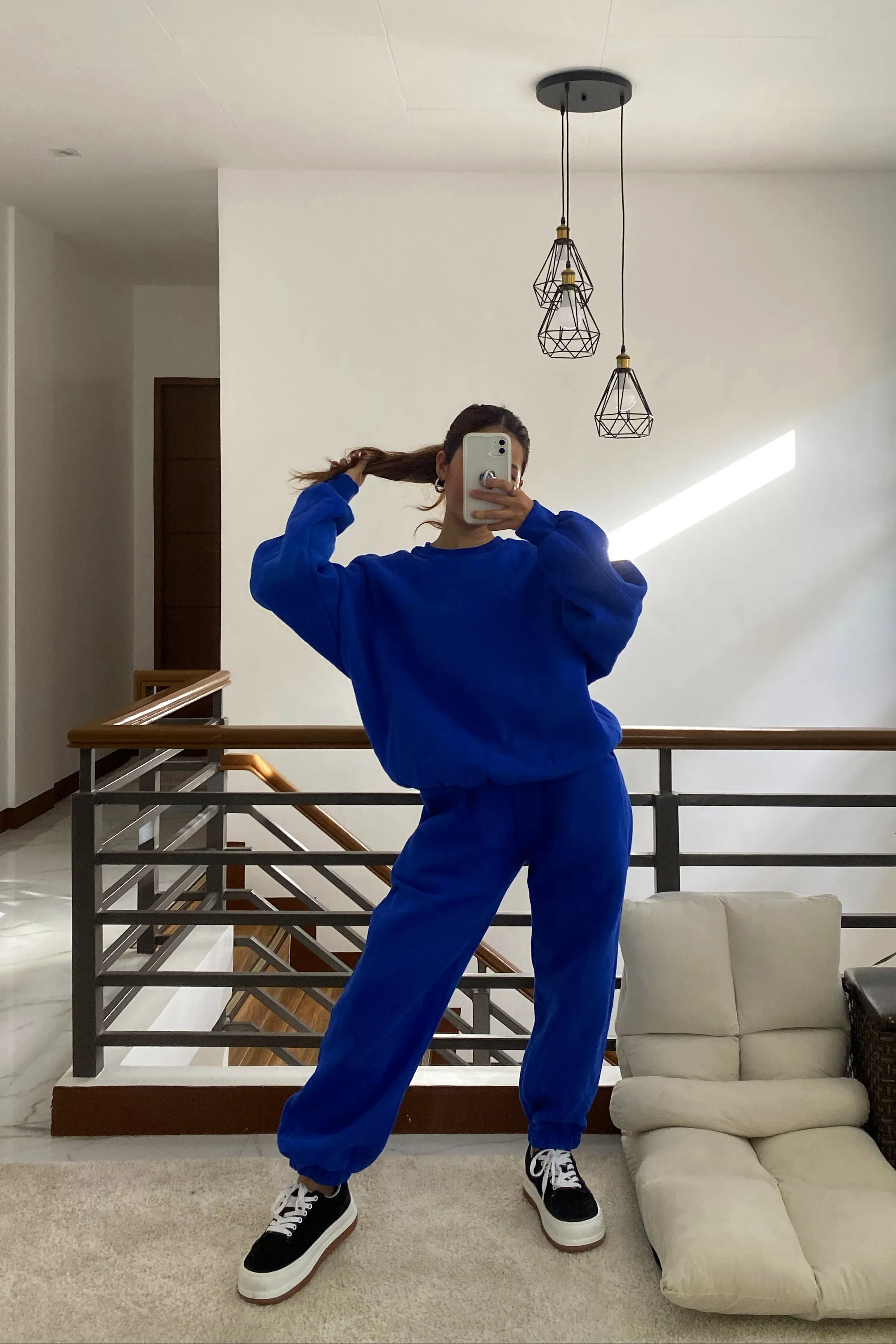[EVERYDAY] Day Tripper Lounge Sweatshirt - Cobalt Blue