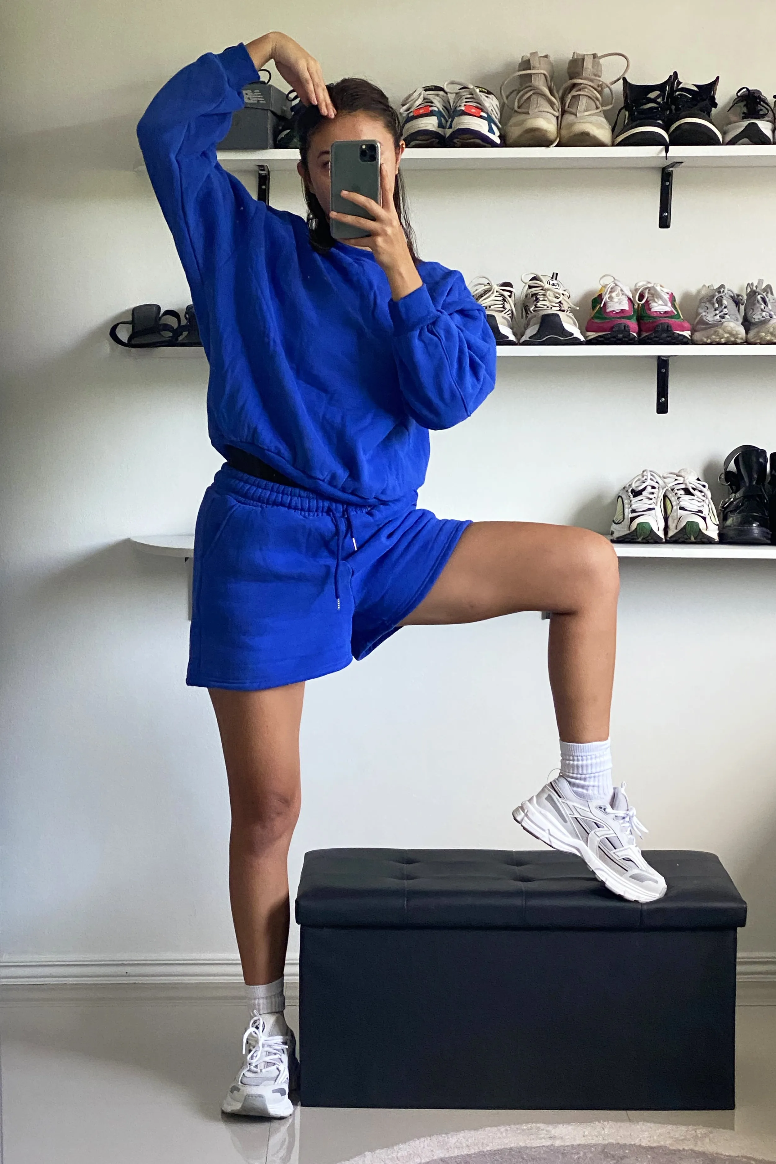 [EVERYDAY] Day Tripper Lounge Sweatshirt - Cobalt Blue