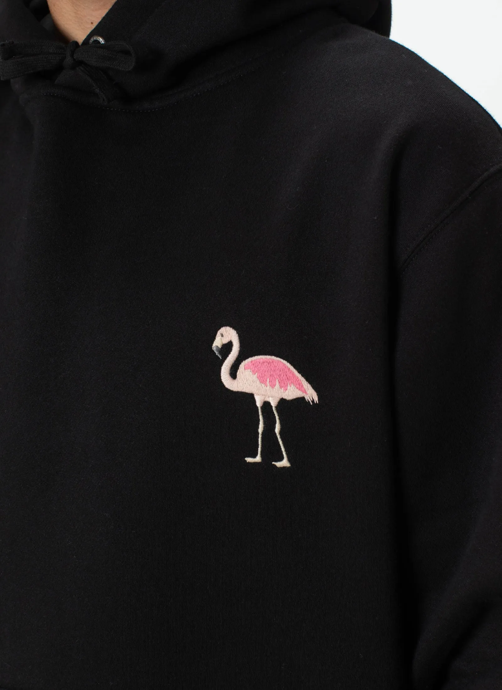 Flamingo Hood Black