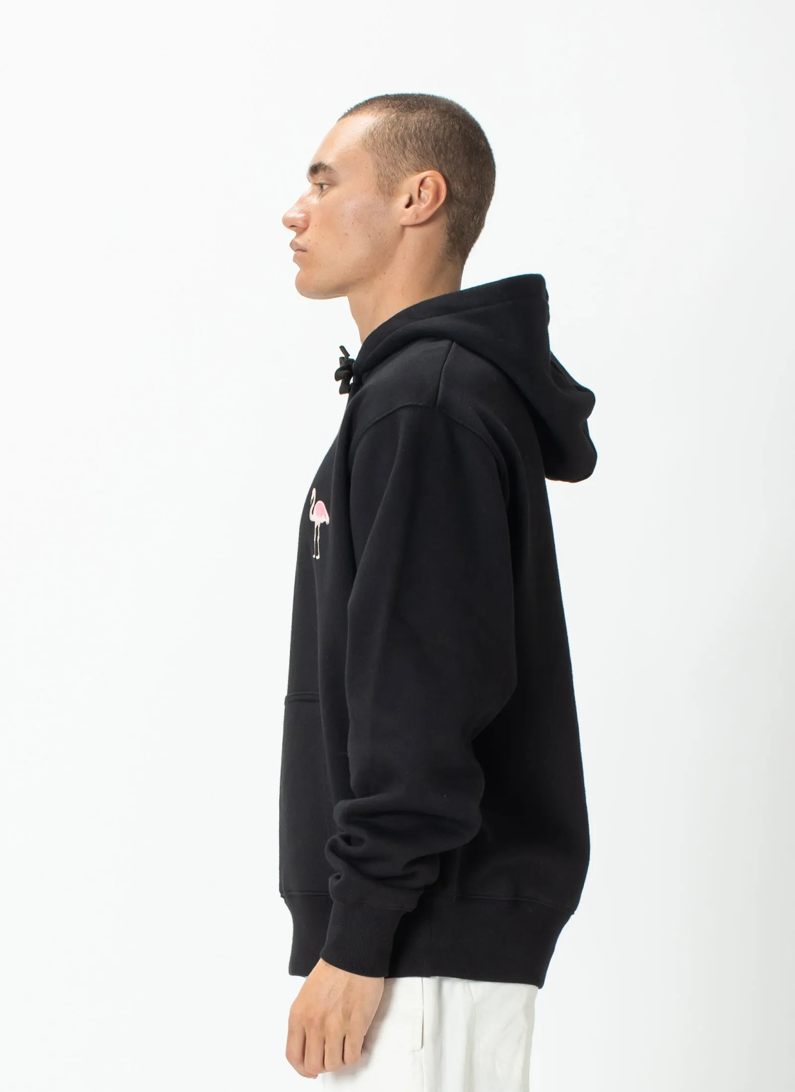 Flamingo Hood Black