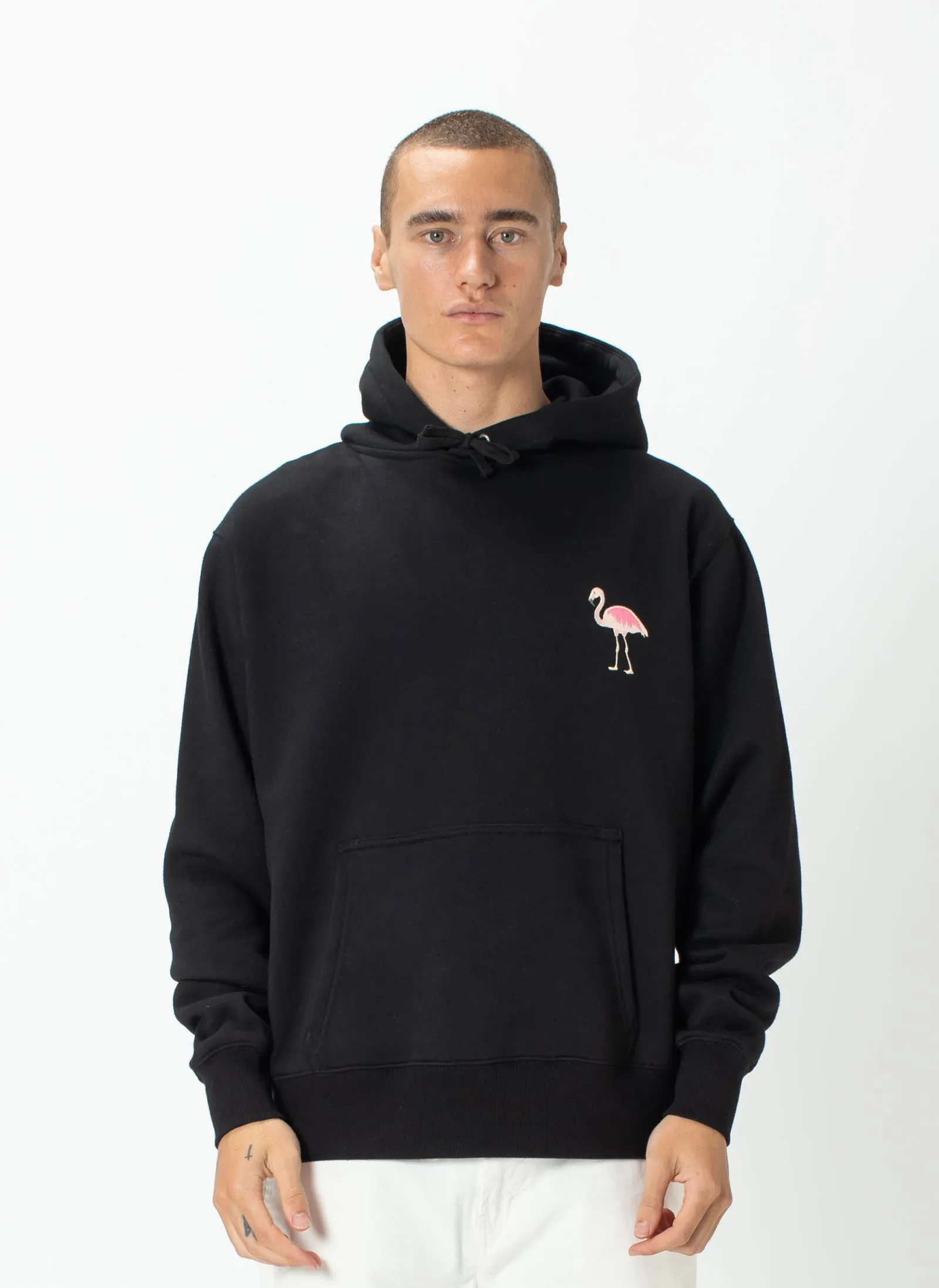 Flamingo Hood Black