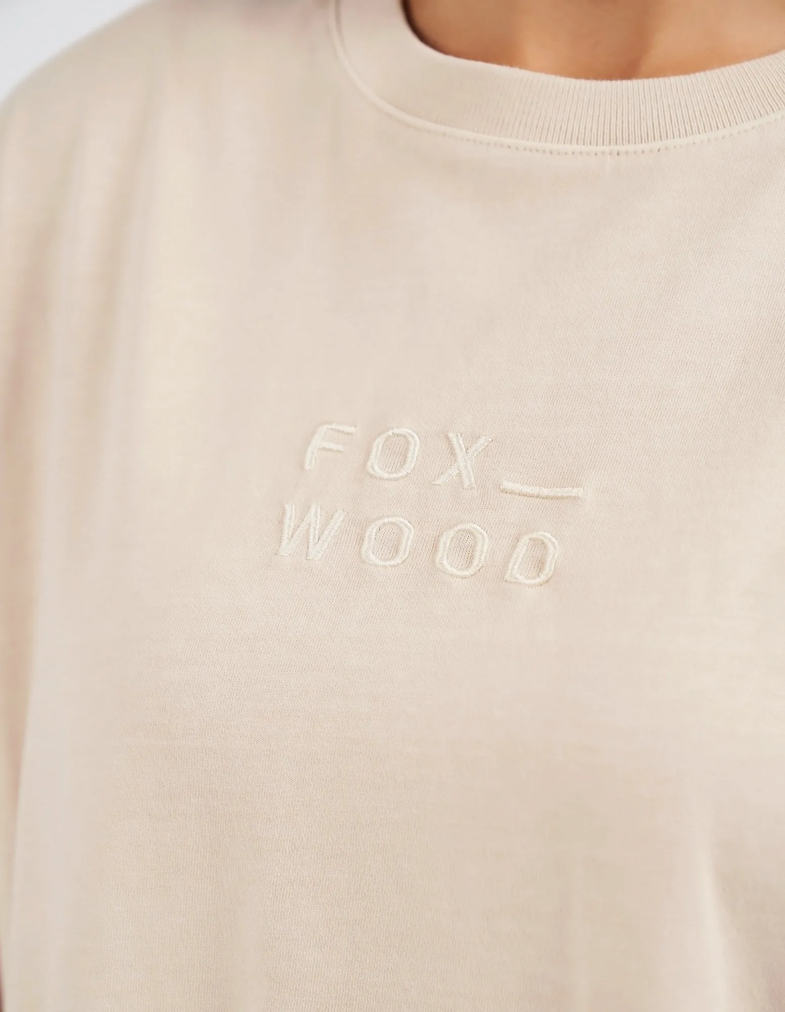 Foxwood Huntleigh Tee Oatmeal