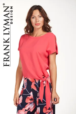 Frank Lyman Top Style 181224-CRL Coral
