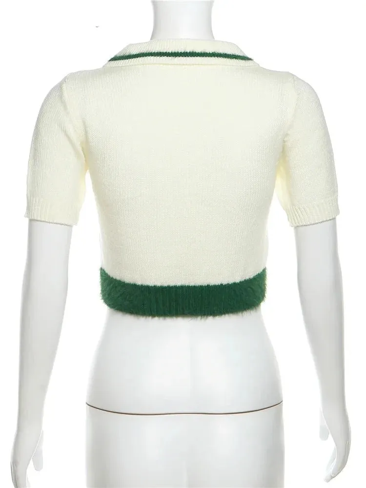 Got Me Going Collar Sweater Top