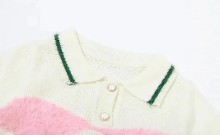 Got Me Going Collar Sweater Top