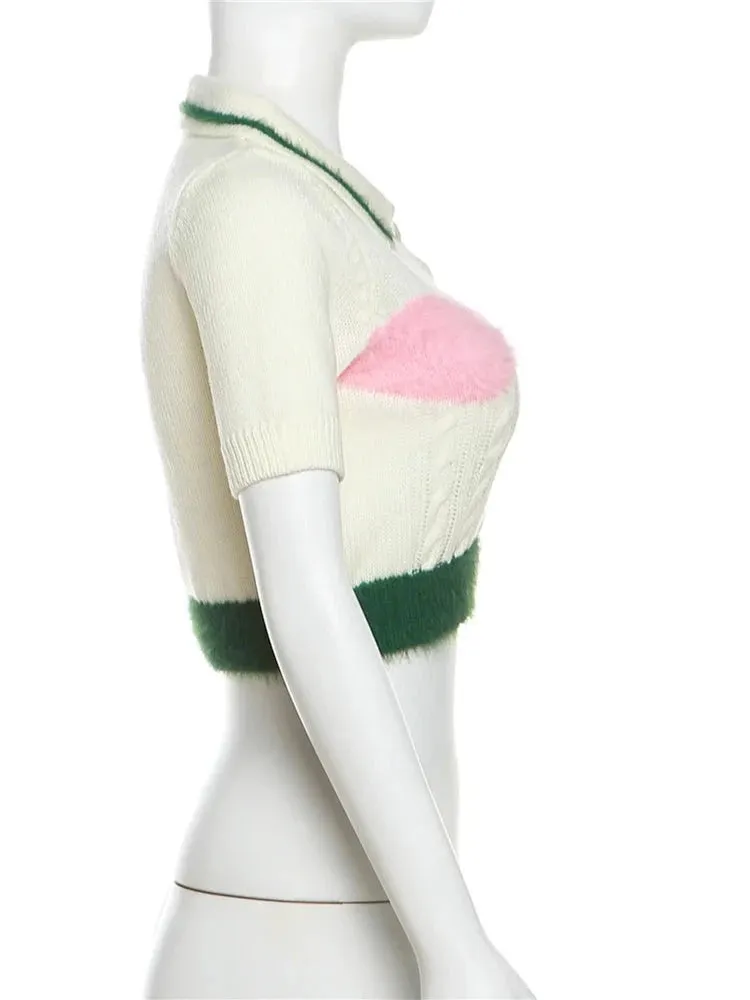 Got Me Going Collar Sweater Top