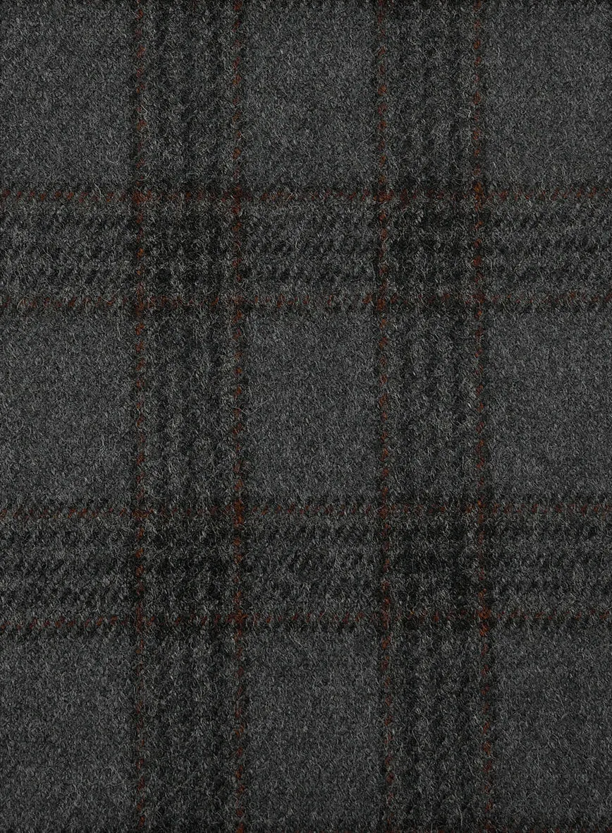 Highlander Gray Classic Check Tweed Jacket