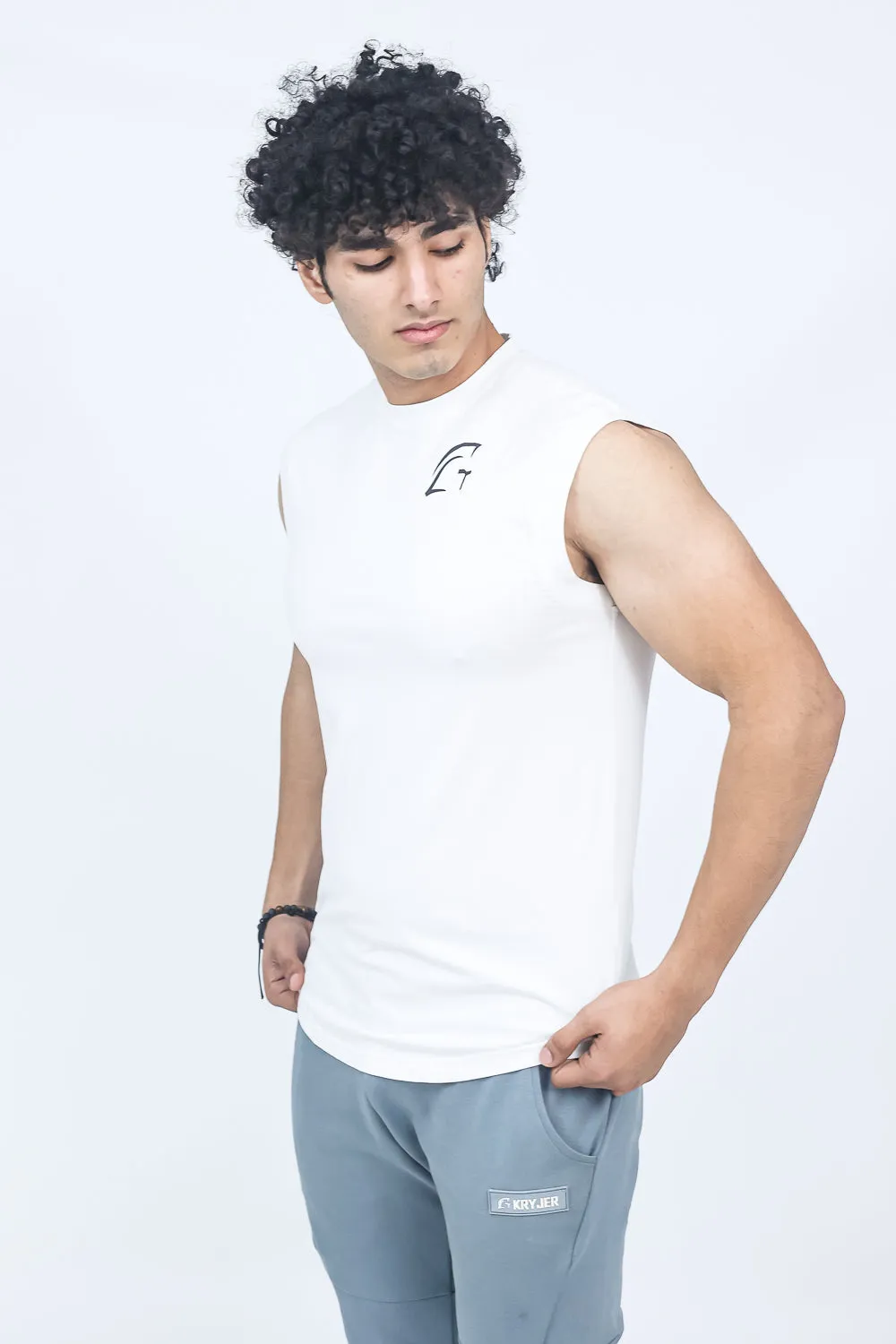 Kryjer X NTC Signature Sleeveless White