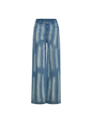 Light & Shadow Washed Jeans