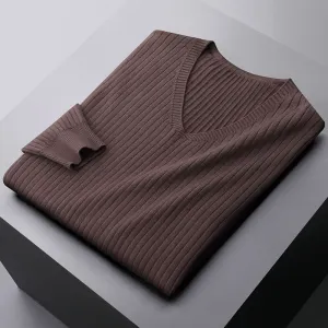 Luther Lightweight V-neck Sweater