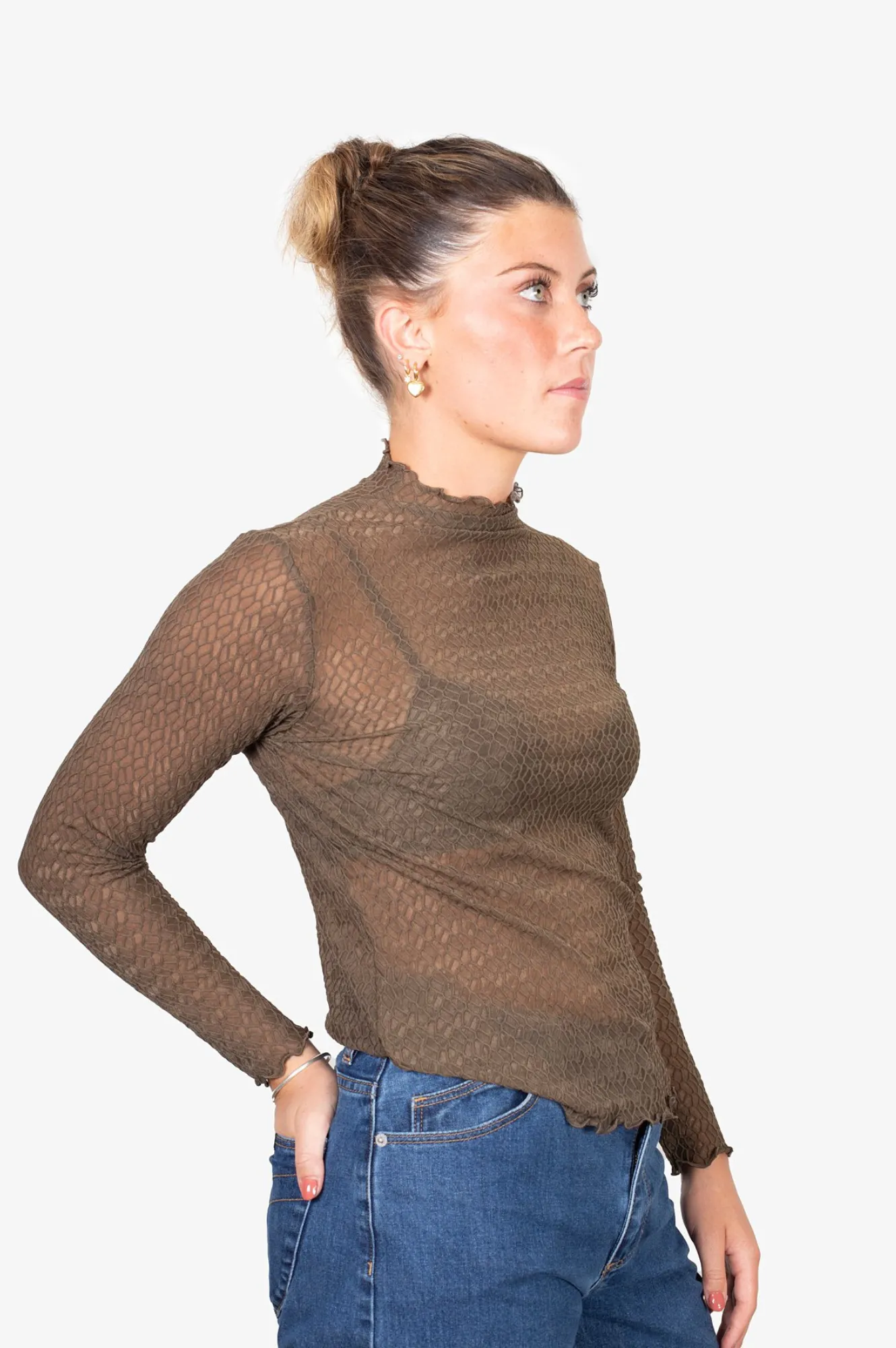 Lux Layering Top - Honeycomb Donkey