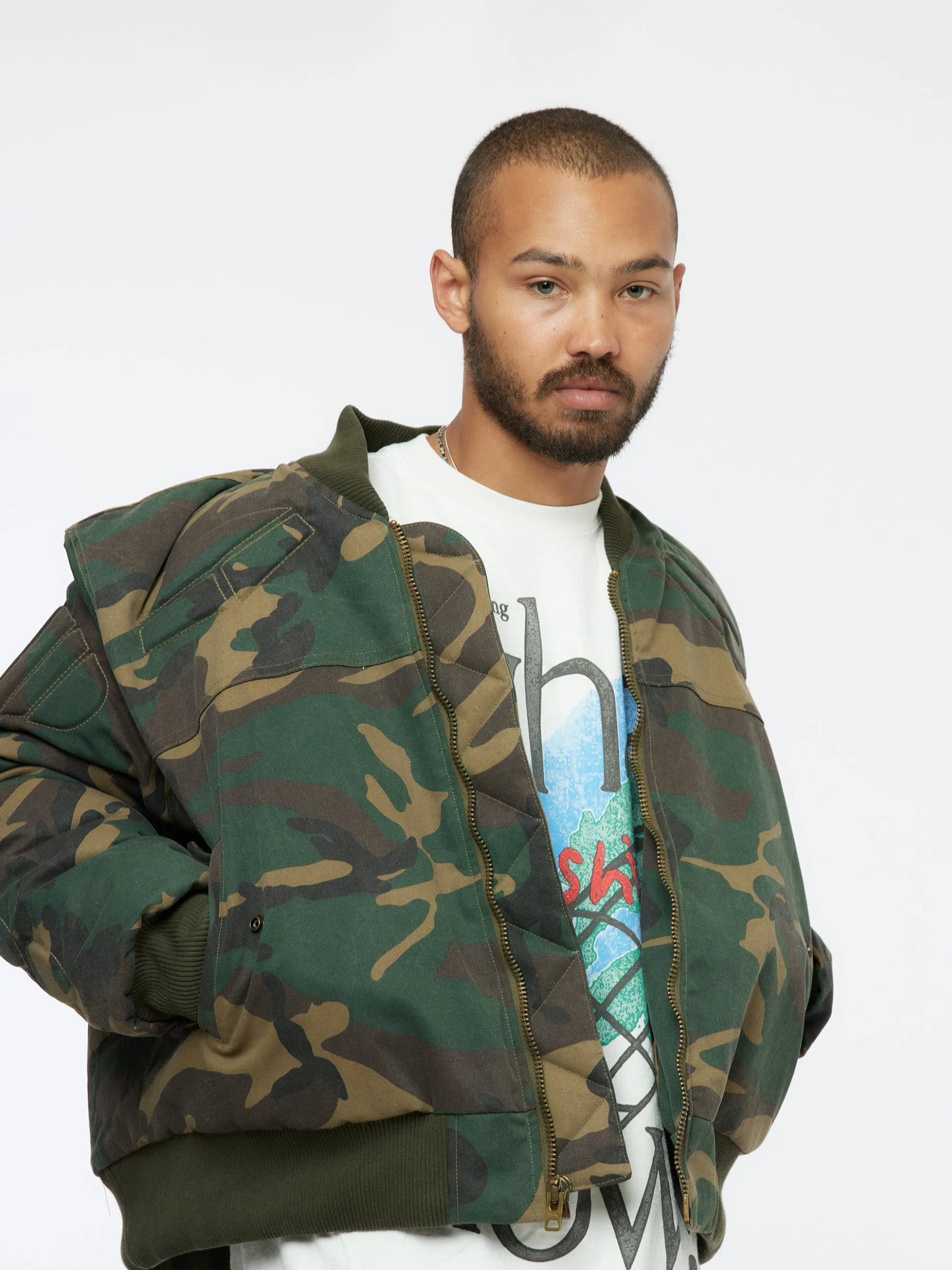 MA-1 Moto Jacket (Camo)