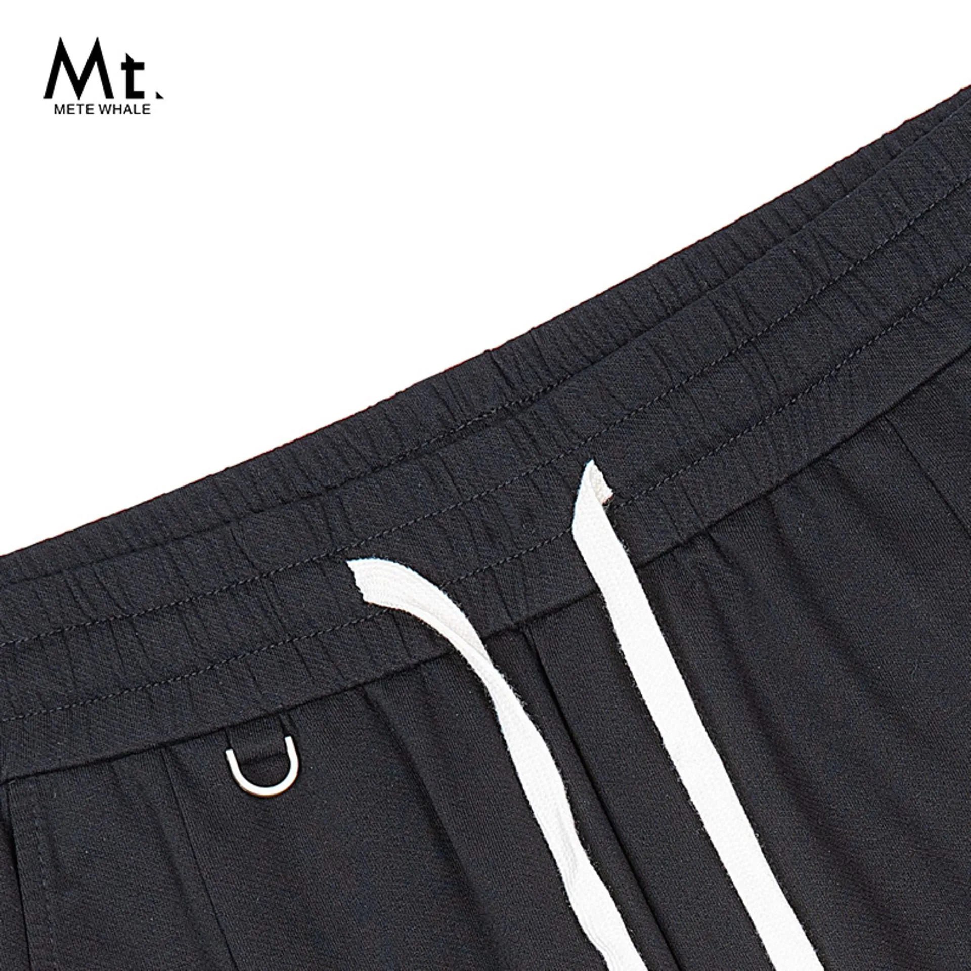 Men's black relaxed-fit pants