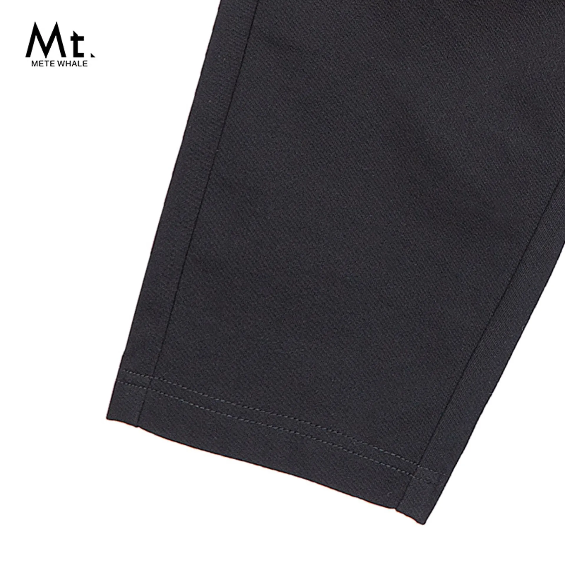 Men's black relaxed-fit pants