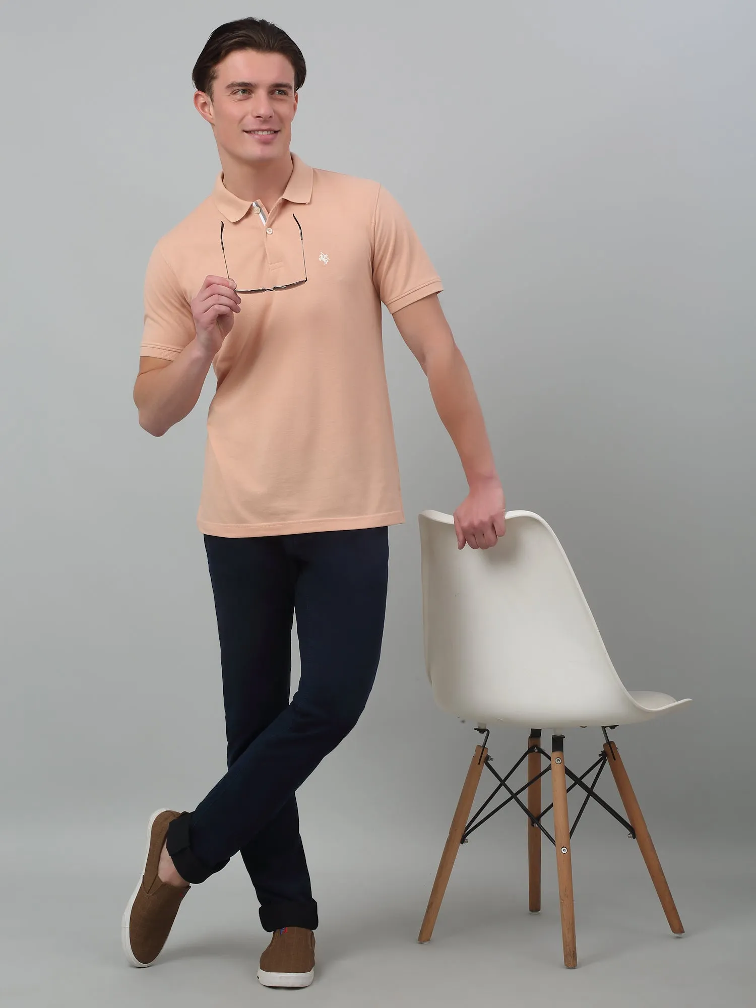 Men's Narrow fit No Fade Dark Blue  Jeans