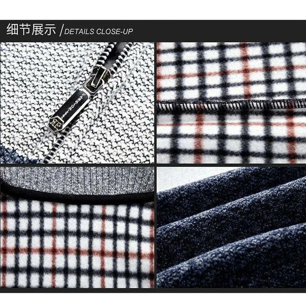 Men's Stylish Colorblock Cardigan Jacket