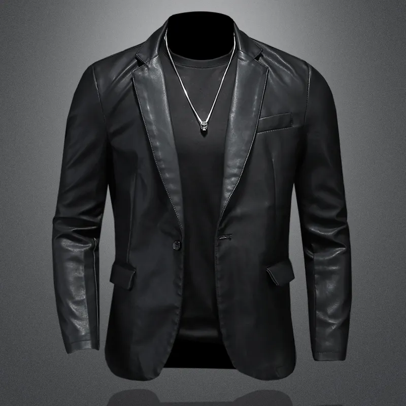 Milano-Calou Elegant Leather Jacket
