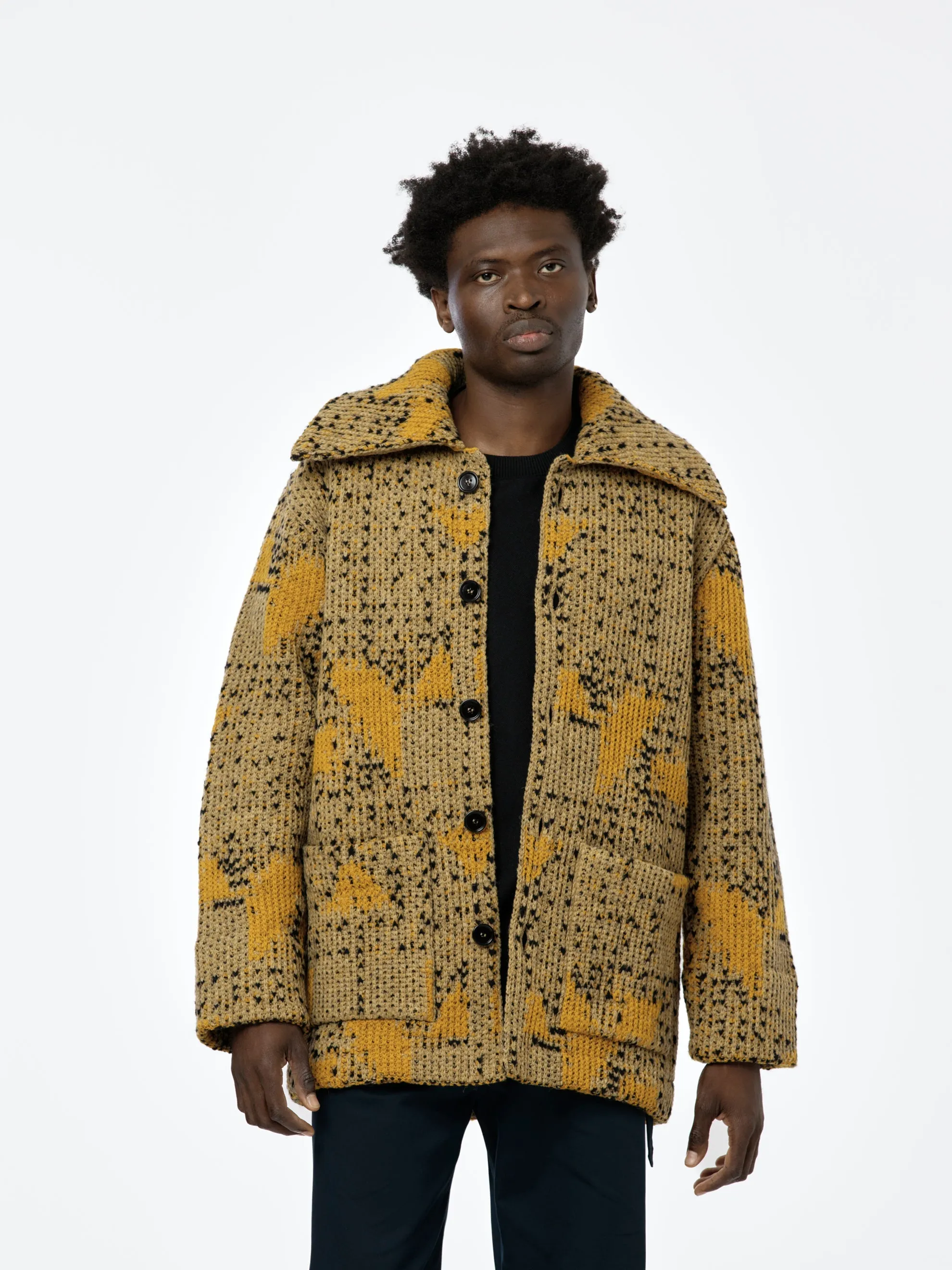 Montay Cardigan (Dark Camel)