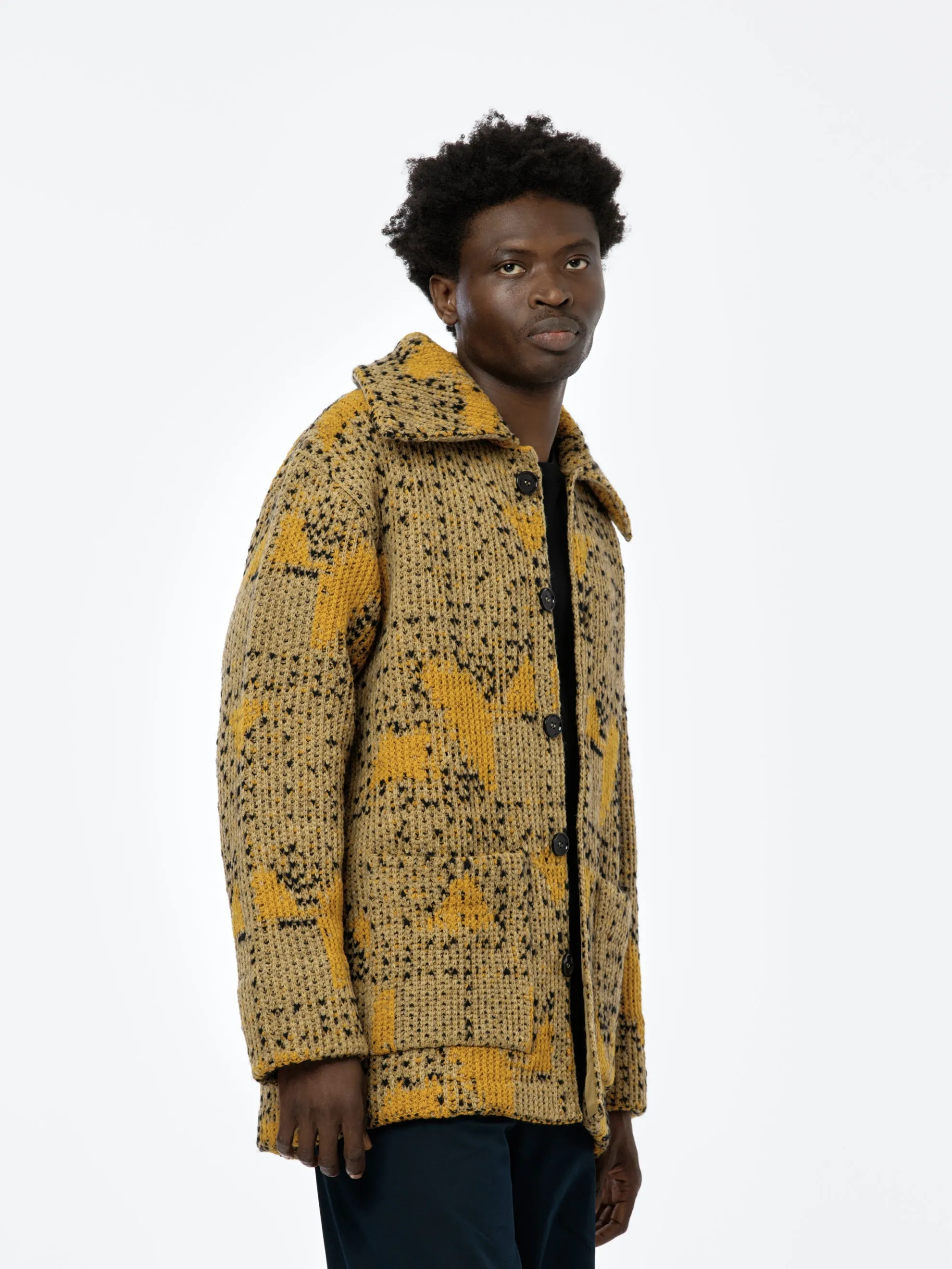 Montay Cardigan (Dark Camel)